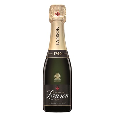 Send Mini Lanson Le Black Label Champagne 20cl Online
